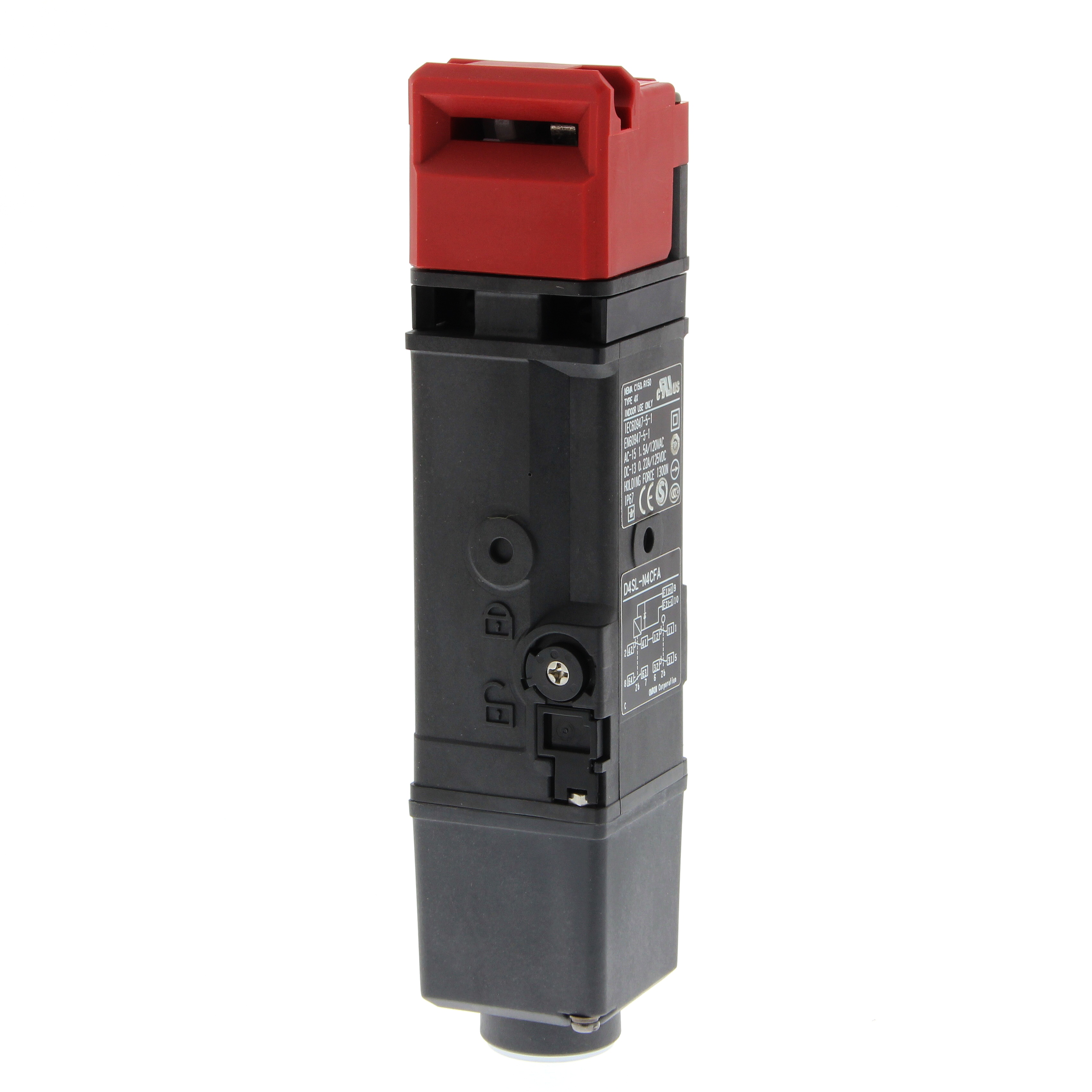 Omron D4SL Series Solenoid Interlock Switch, Power to Unlock, 24V dc, 2NC/2NC