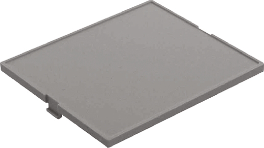 CAMDENBOSS Polycarbonate Cover, 5mm H, 42mm W, 85mm L for Use with CNMB DIN Rail Enclosure