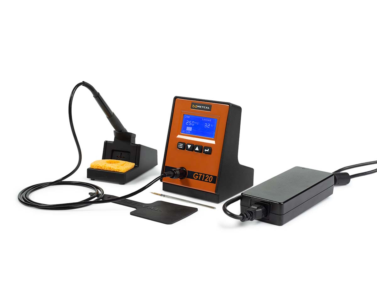Metcal GT120-HP-T6 Digital Soldering Station 120W, 100 → 240V ac 450°C