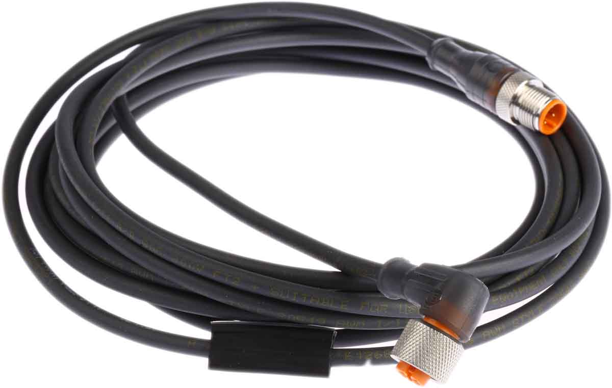 Lumberg Automation Male M12 to Female M12 Sensor Actuator Cable
