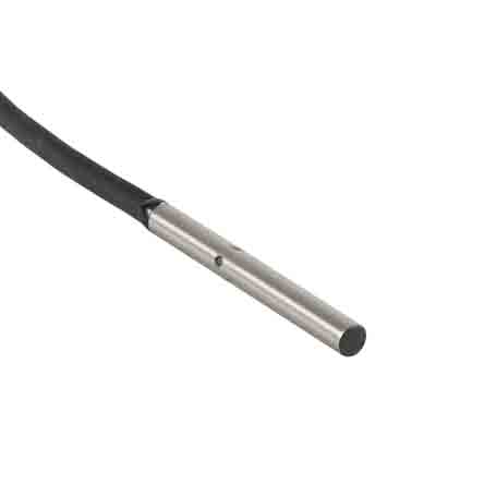 Omron Inductive Smooth Barrel Proximity Sensor, 1 mm Detection, NPN NO, 10 → 30 V dc