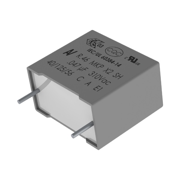 KEMET R46 Polypropylene Film Capacitor, 310V dc, ±10%, 220nF, Through Hole