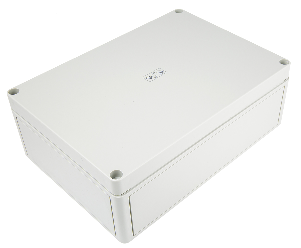 Spelsberg TK PS Series Grey Polystyrene Enclosure, IP66, Grey Lid, 254 x 180 x 90mm