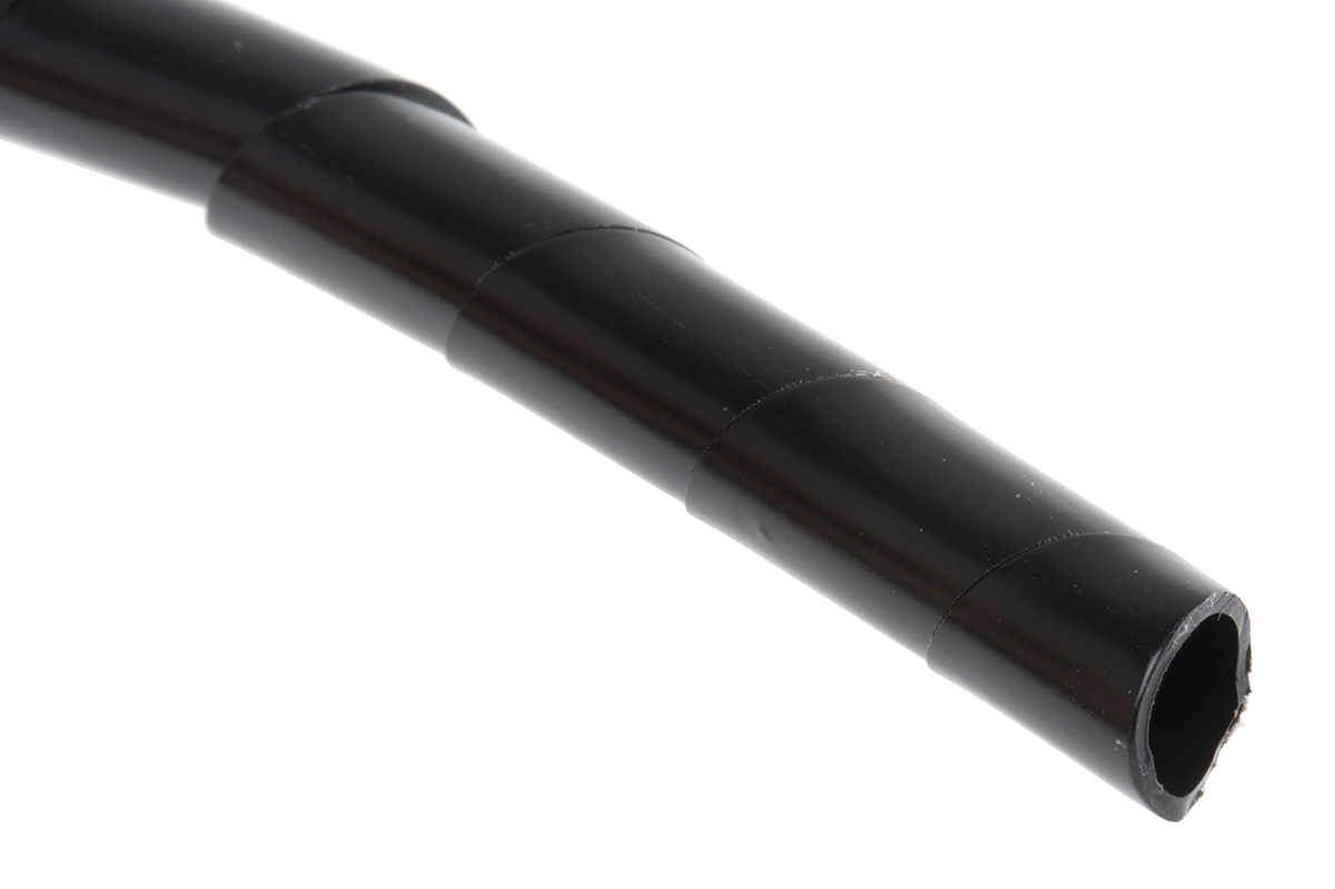 RS PRO Spiral Wrap, I.D 6mm, 30mm Polyethylene