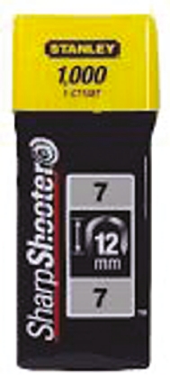 Stanley 13mm Staples 1000 Per pack