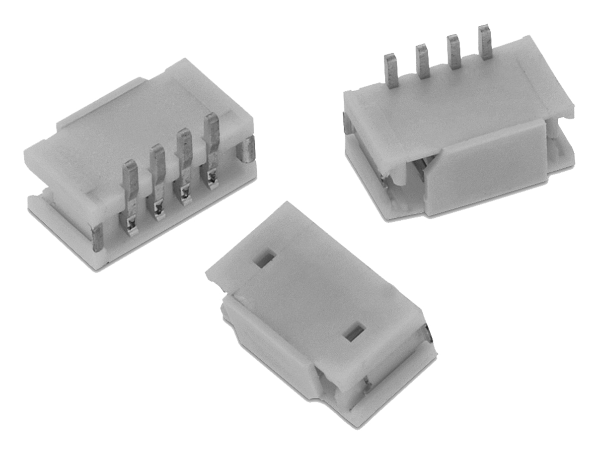 Wurth Elektronik WR-WTB Series Straight Surface PCB Header, 2 Contact(s), 1.5 mm Pitch, 1 Row, Shrouded