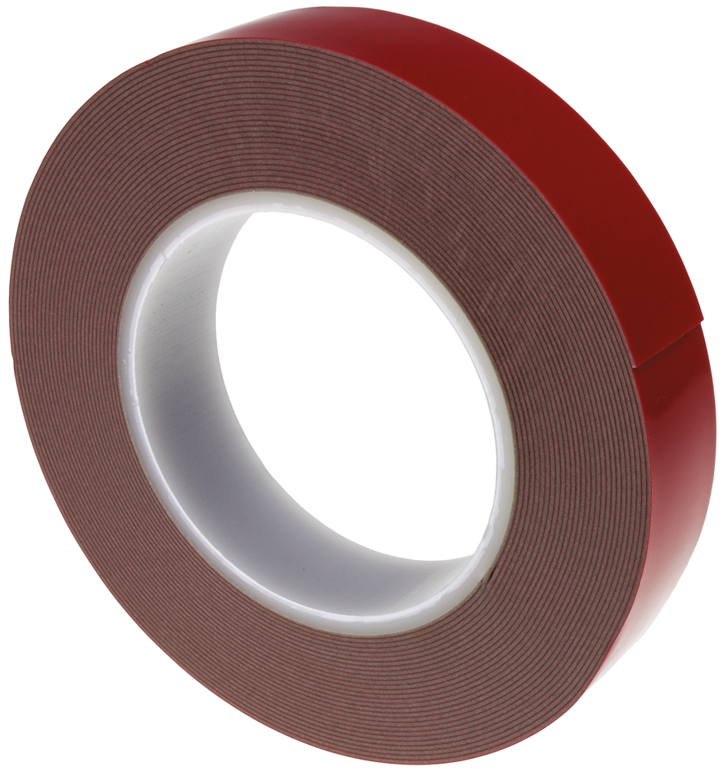 Hi-Bond VST 6080G/0.8/25/10, Grey Acrylic Foam Double Sided Tape, 0.8mm Thick , 25mm x 10m