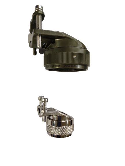 Amphenol Limited, M85049Size 13 Right Angle Circular Connector Backshell With Strain Relief, For Use With MIL-DTL-38999
