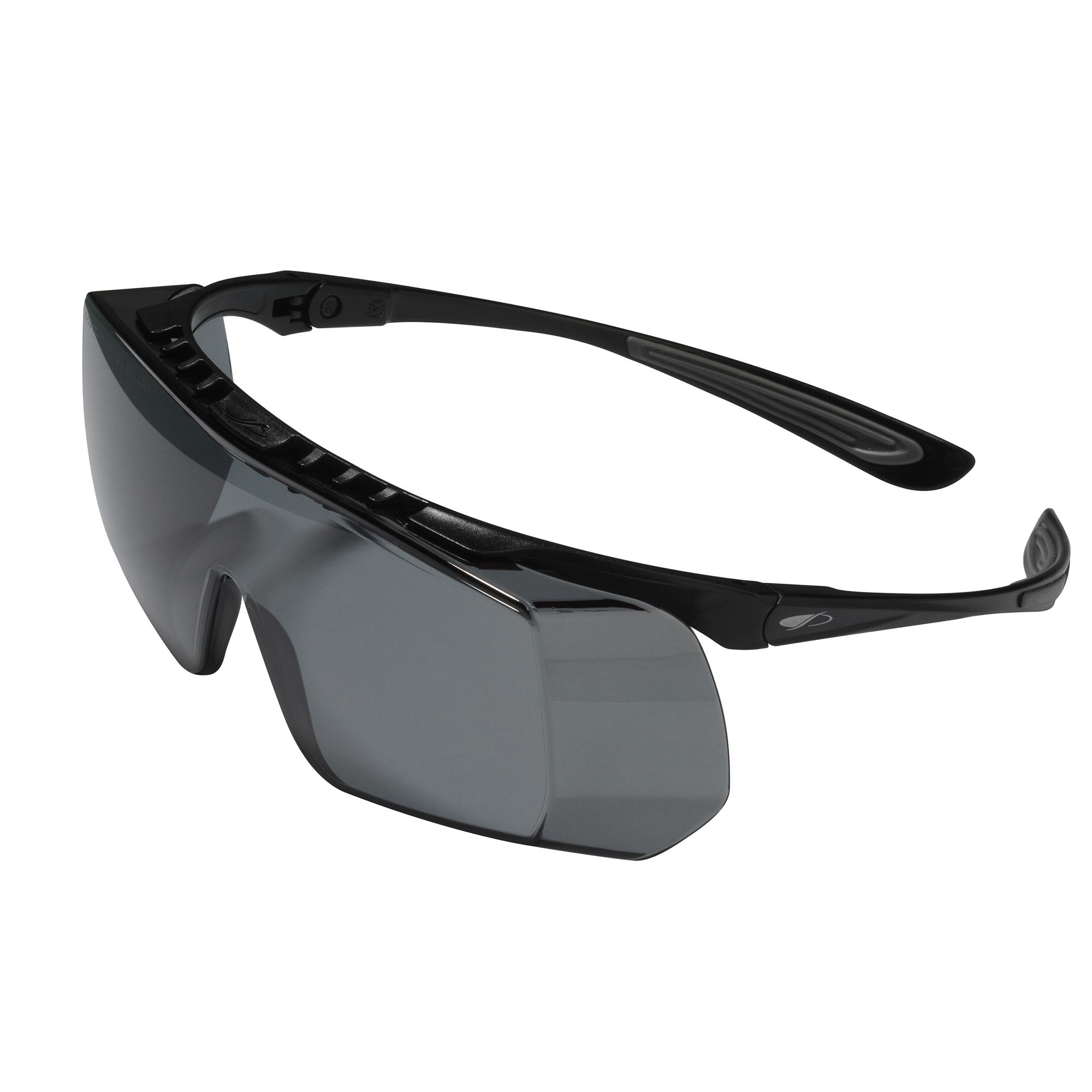 JSP Coverlite Anti-Mist Over Specs, Smoke Polycarbonate Lens