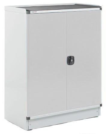 Treston 2 Door Steel Floor Standing Storage Cabinet, 800 x 425 x 1000mm