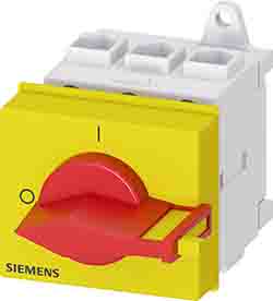 Siemens 3 Pole Isolator Switch - 25A Maximum Current