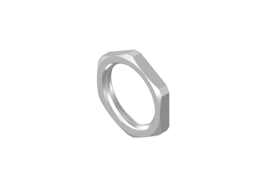 Amphenol CONEC Silver Hexnut, Shell Size M16 for use with Circular Connector