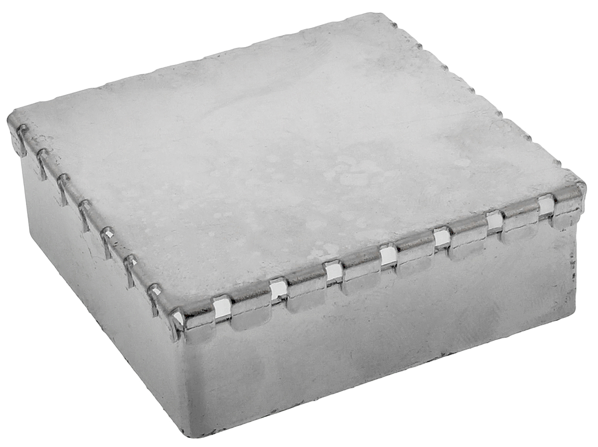 Perancea PLF Steel PCB Shielded Enclosure, 50 x 50 x 15mm