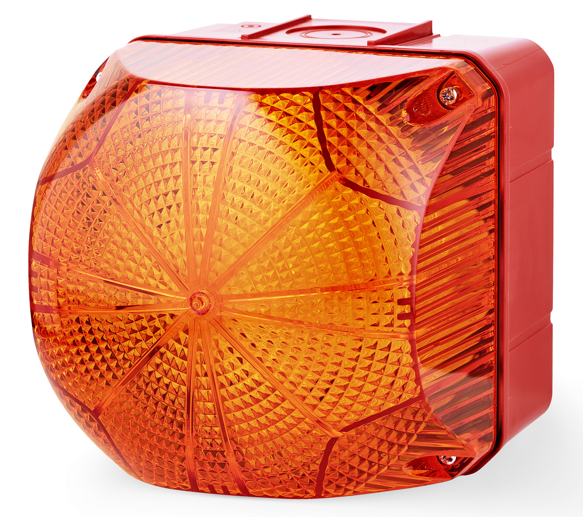 AUER Signal QDS Series Amber Multiple Effect Beacon, 230 V ac, 240 V ac, Surface Mount, LED Bulb, IP66