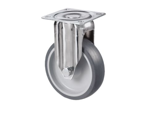 Guitel Hervieu Fixed Castor Wheel, 60kg Capacity, 63mm Wheel