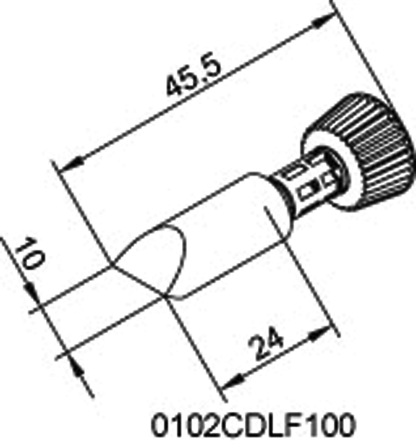 Ersa 10 mm Chisel Soldering Iron Tip for use with i-Tool