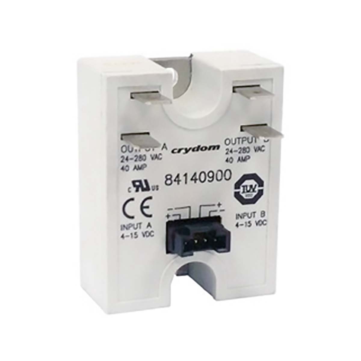 Sensata Crydom DUAL GN Series Solid State Relay, 40 A Load, Panel Mount, 280 V Load, 15 V Control