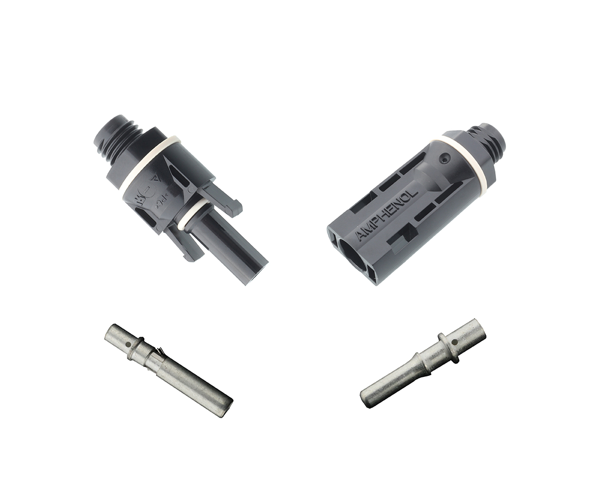Amphenol Industrial H4 Series, Female, Panel Mount Solar Connector M12