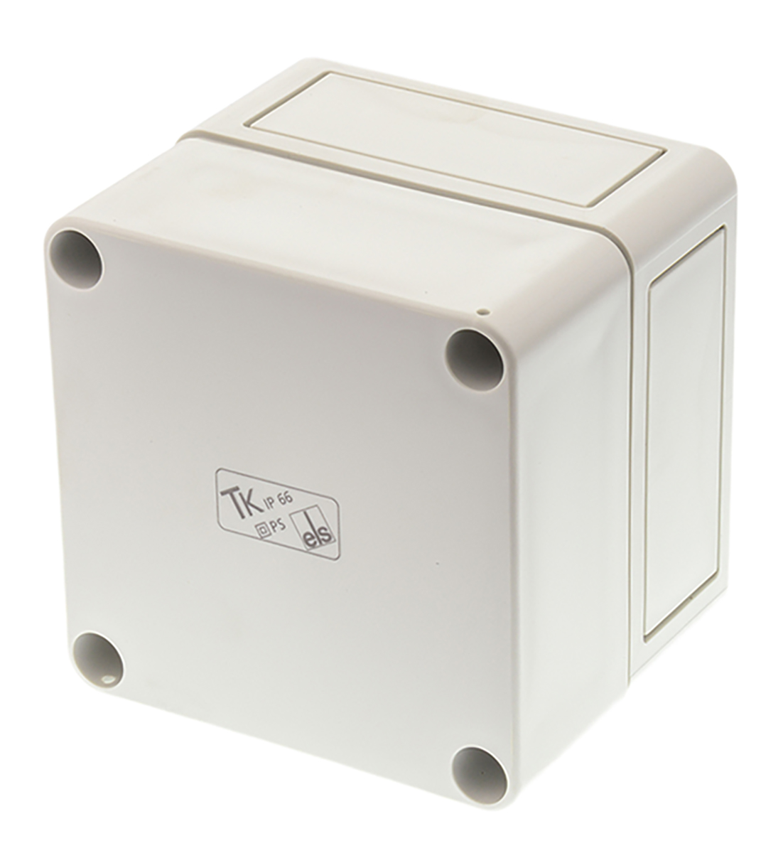 Spelsberg TK PS Series Grey Polystyrene Enclosure, IP66, Grey Lid, 94 x 94 x 81mm