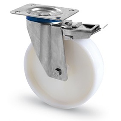 RS PRO Swivel Castor Wheel, 120kg Capacity, 80mm Wheel