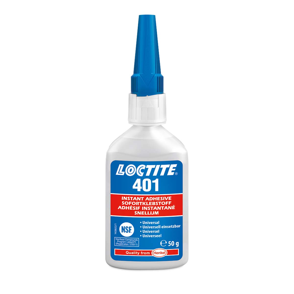 Loctite 401 50 g, Transparent