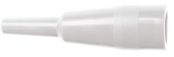 Mueller Electric, White PVC Insulator Boot For Test Clip