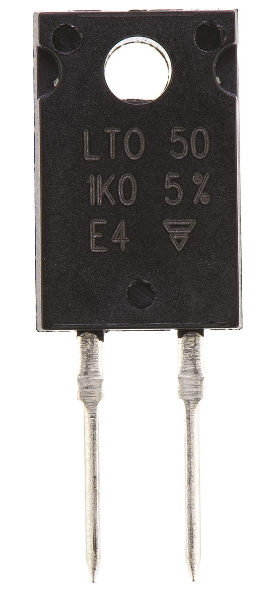 Vishay 1kΩ Thick Film Resistor 50W ±5% LTO050F10000JTE3