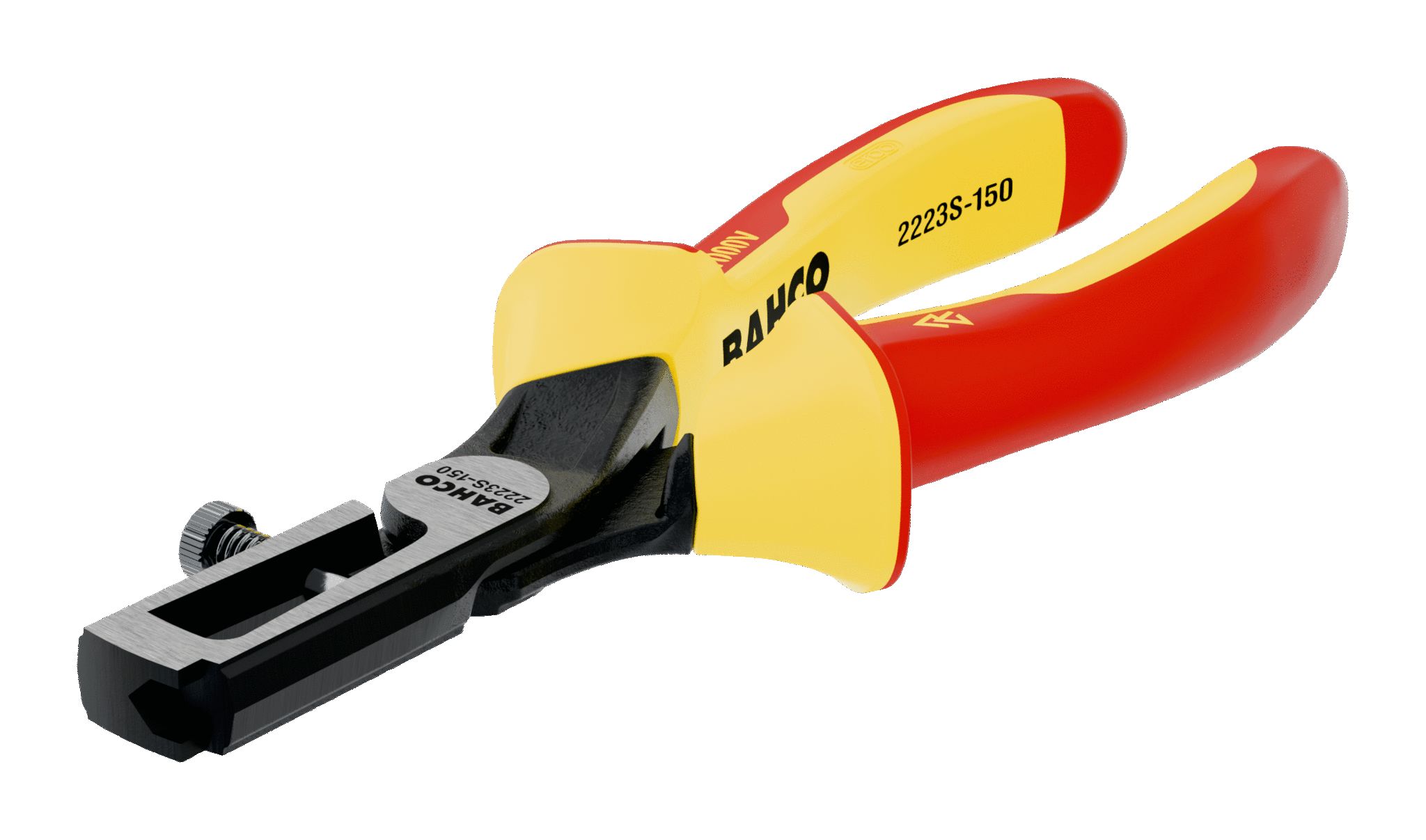 Bahco 2223S Series Wire Stripping Pliers Wire Stripper, 0.5mm Min, 5mm Max, 165 mm Overall