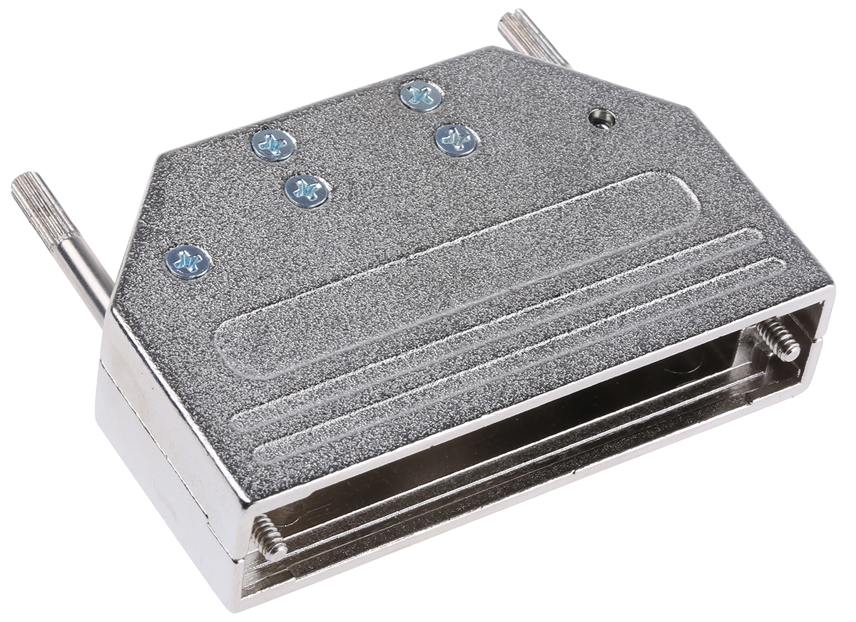 MH Connectors MHDTZI Series Zinc D Sub Backshell, 50 Way, Strain Relief
