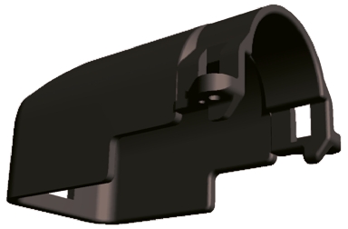 TE Connectivity Levyseal Series Automotive Connector Backshell Cable Clamp, 9-1394049-1