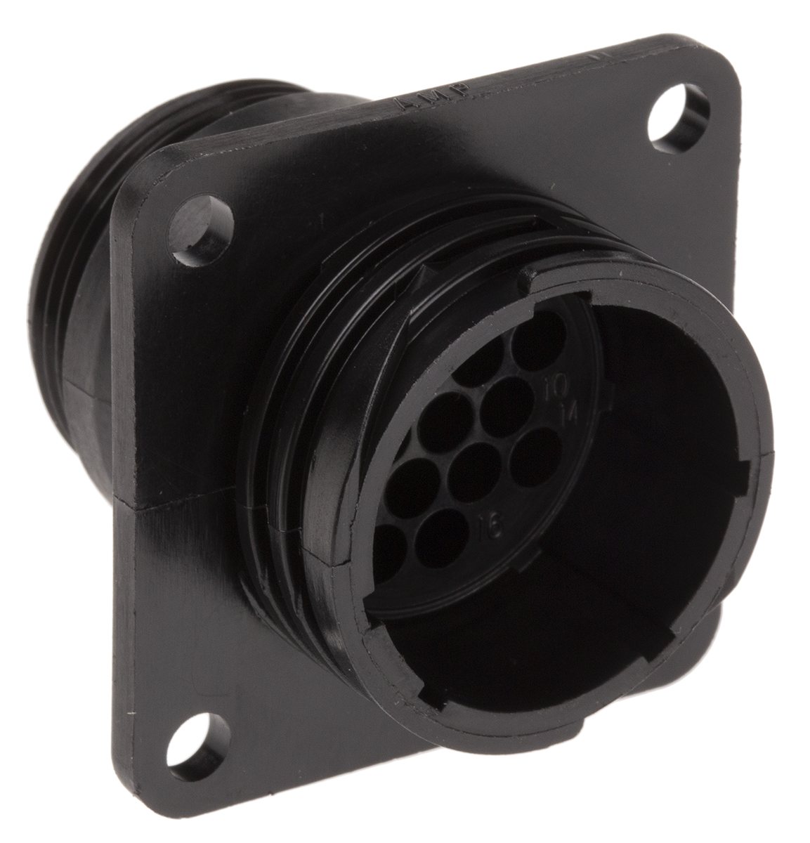 TE Connectivity Circular Connector, 16 Contacts, Panel, Standard Connector, Plug, Female, CPC Series