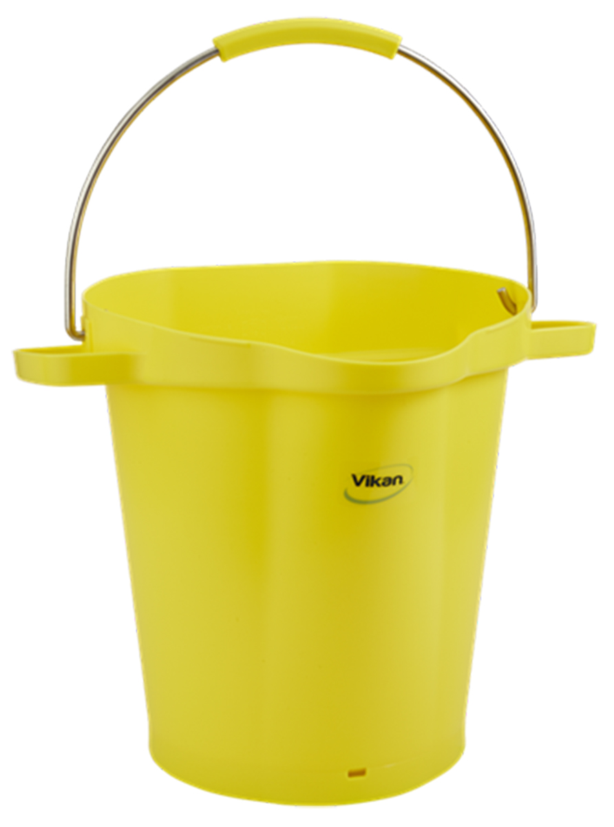 20L Plastic Yellow Bucket With Handle