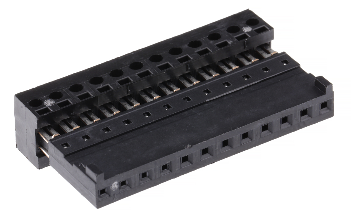 Wurth Elektronik 12-Way IDC Connector Socket for Cable Mount, 1-Row