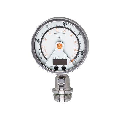 ifm electronic PG Series Pressure Sensor, -0.005bar Min, 0.1bar Max, Analogue Output, Relative Reading