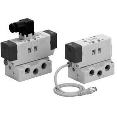 SMC Air Operated Pneumatic Solenoid Valve - Solenoid VQ7 Series 24V dc