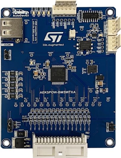 STMicroelectronics Battery Management System Module Based On L9963E And L9963T Evaluation Board Evaluation Board