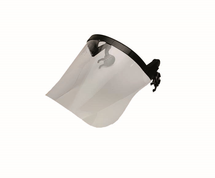 Centurion Safety Flip Up Face Shield, Resistant To Chemical splash, Impact
