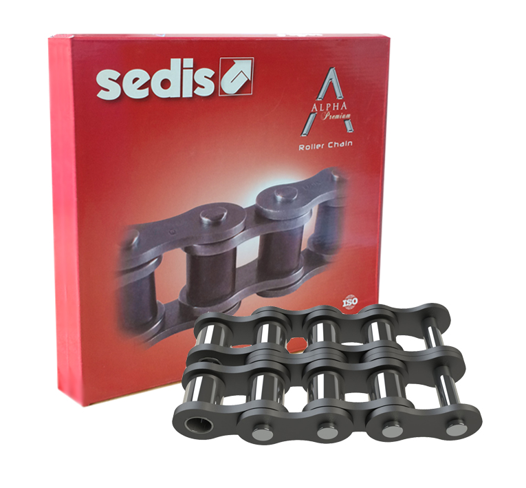 Sedis 12B-2 Duplex Roller Chain, 5m, ALPHA