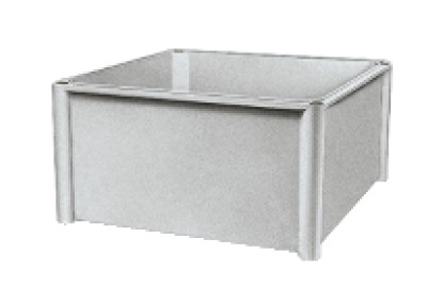 Schneider Electric PanelSeT Series Grey Fibreglass Reinforced Polyester Enclosure, IP65, IK09, 360 x 270 x 135mm