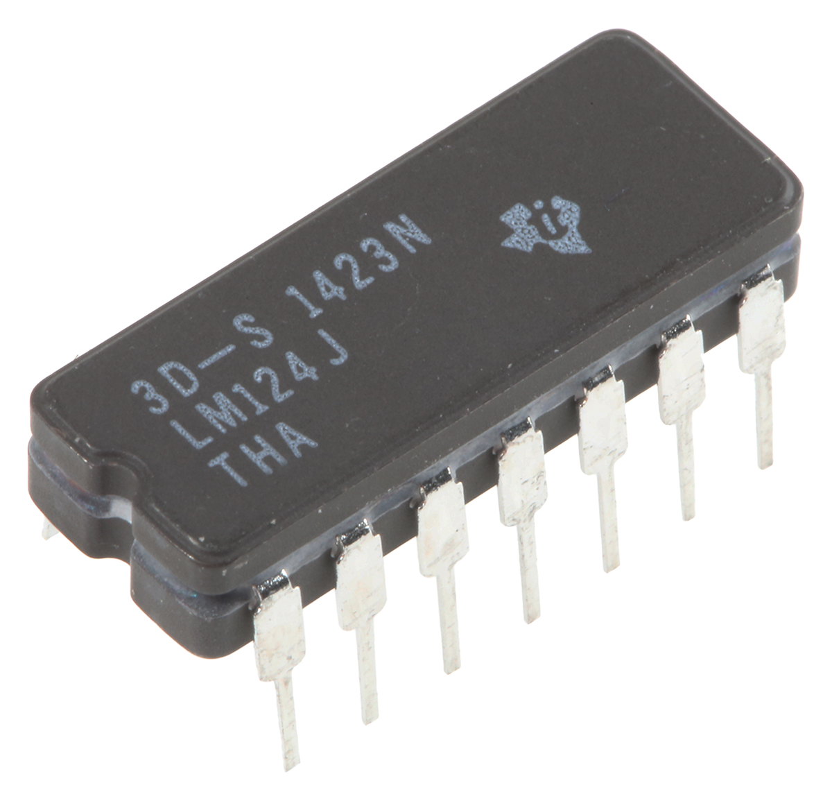 LM124J Texas Instruments, Operational Amplifier, 1 MHz, 14-Pin 32 V CDIP
