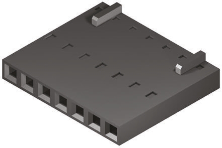 Molex, SL Female Connector Housing, 2.54mm Pitch, 25 Way, 1 Row