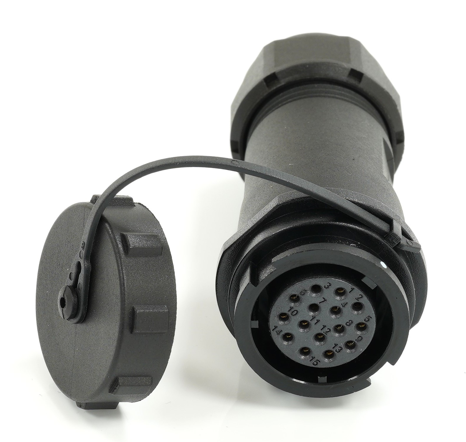 RS PRO Industrial Circular Connector, 15 Contacts, In-Line, SY21 Connector, Socket, Female, IP67, SY2111C Series