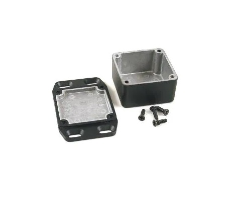 Hammond 1590 Series Die Cast Aluminium Alloy Enclosure, IP65, Flanged, 51 x 51 x 31mm