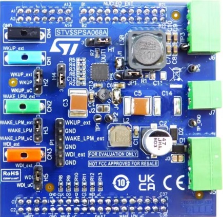 STMicroelectronics Voltage Regulator Evaluation Board STEVAL-SPSA068
