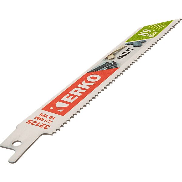 ERKO, 10 Teeth Per Inch Multiple Materials 150mm Cutting Length Reciprocating Saw Blade, Pack of 5