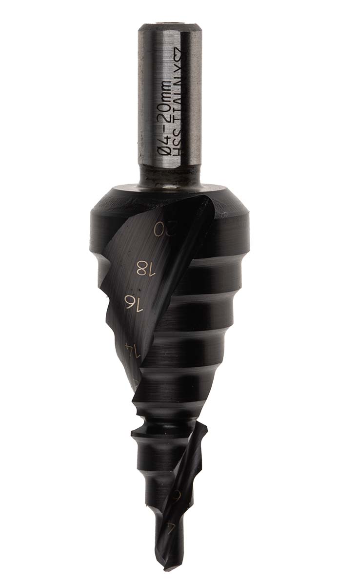 EXACT HSS Step Drill Bit 4mm x 20mm