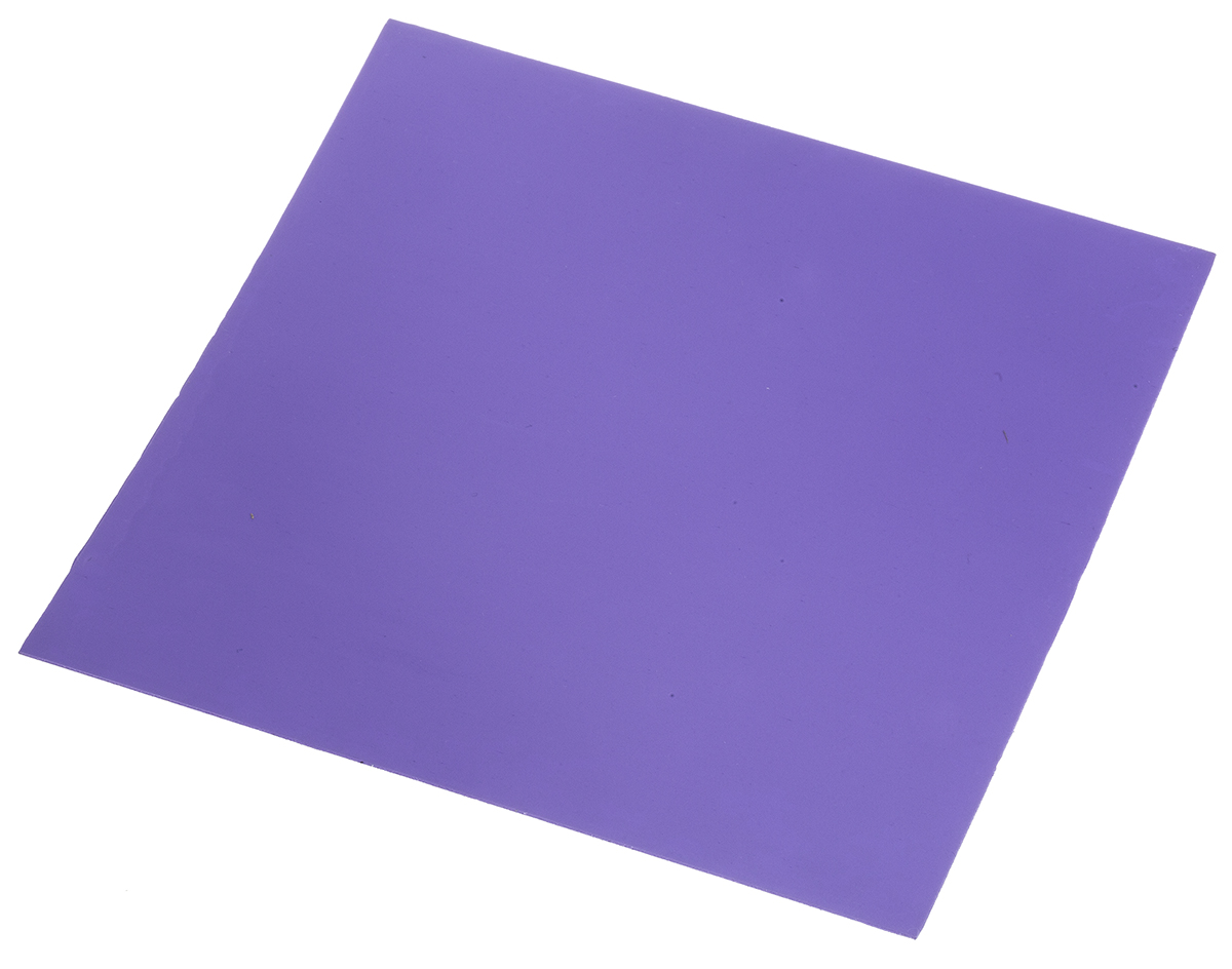 RS PRO Thermal Interface Sheet, 0.5mm Thick, 4W/m·K, Silicone, 150 x 150mm