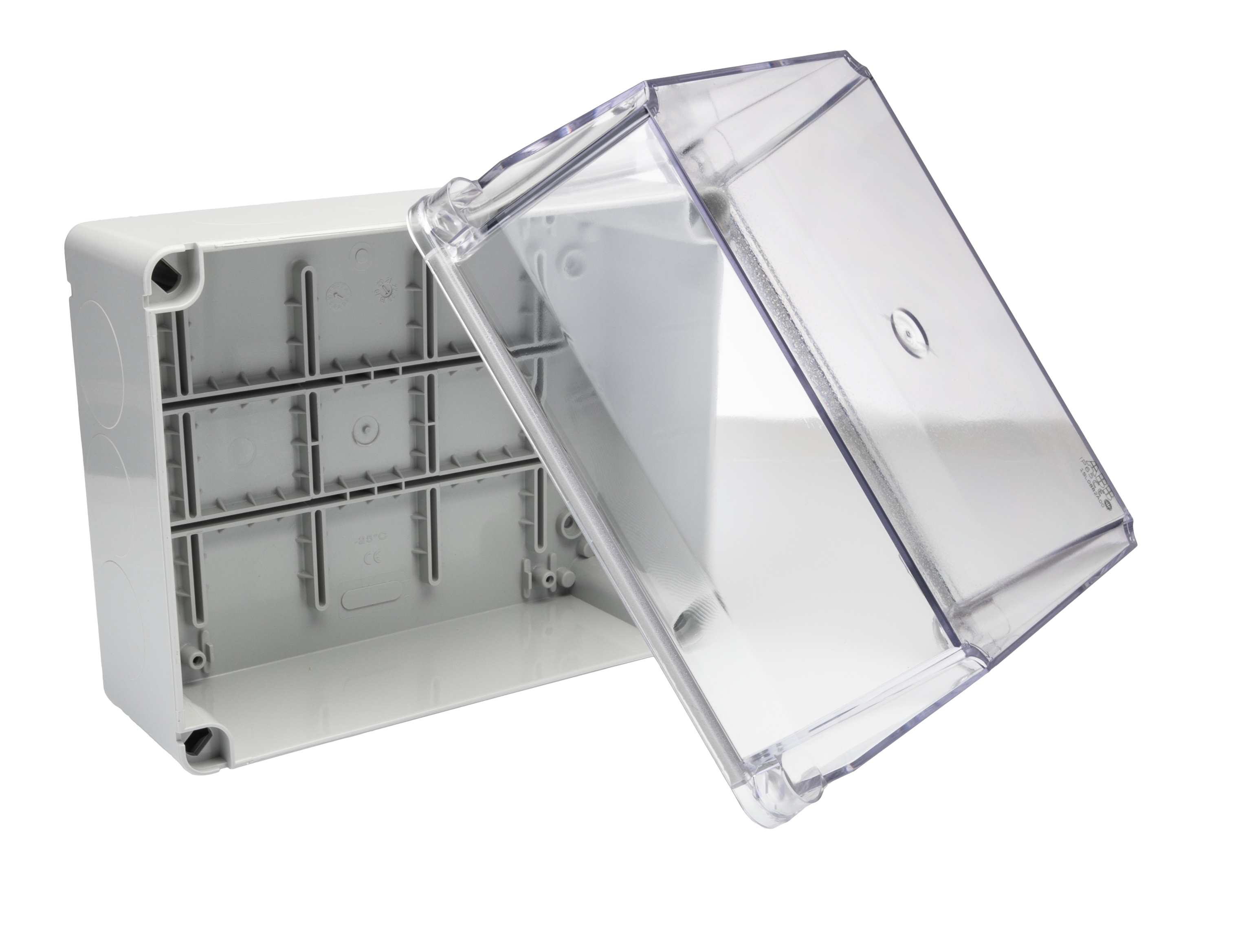 ABB Grey Thermoplastic Junction Box, IP55, 220 x 170 x 150mm