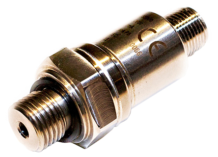 Gems Sensors Pressure Sensor, 1bar Max, Current Output, Relative Reading