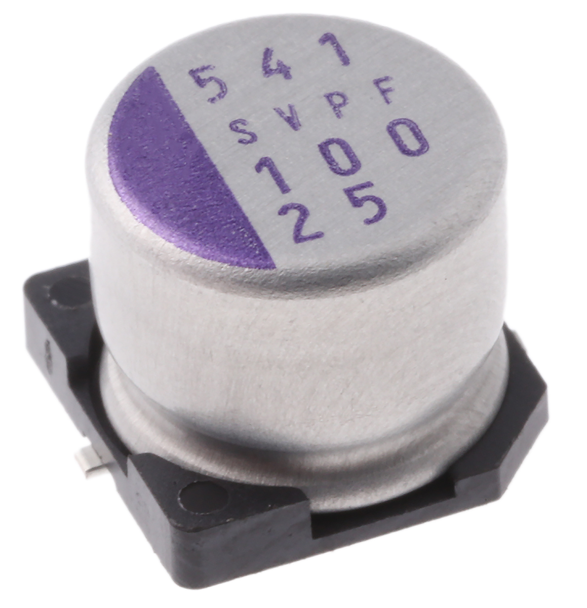 Panasonic 100μF Surface Mount Polymer Capacitor, 25V dc